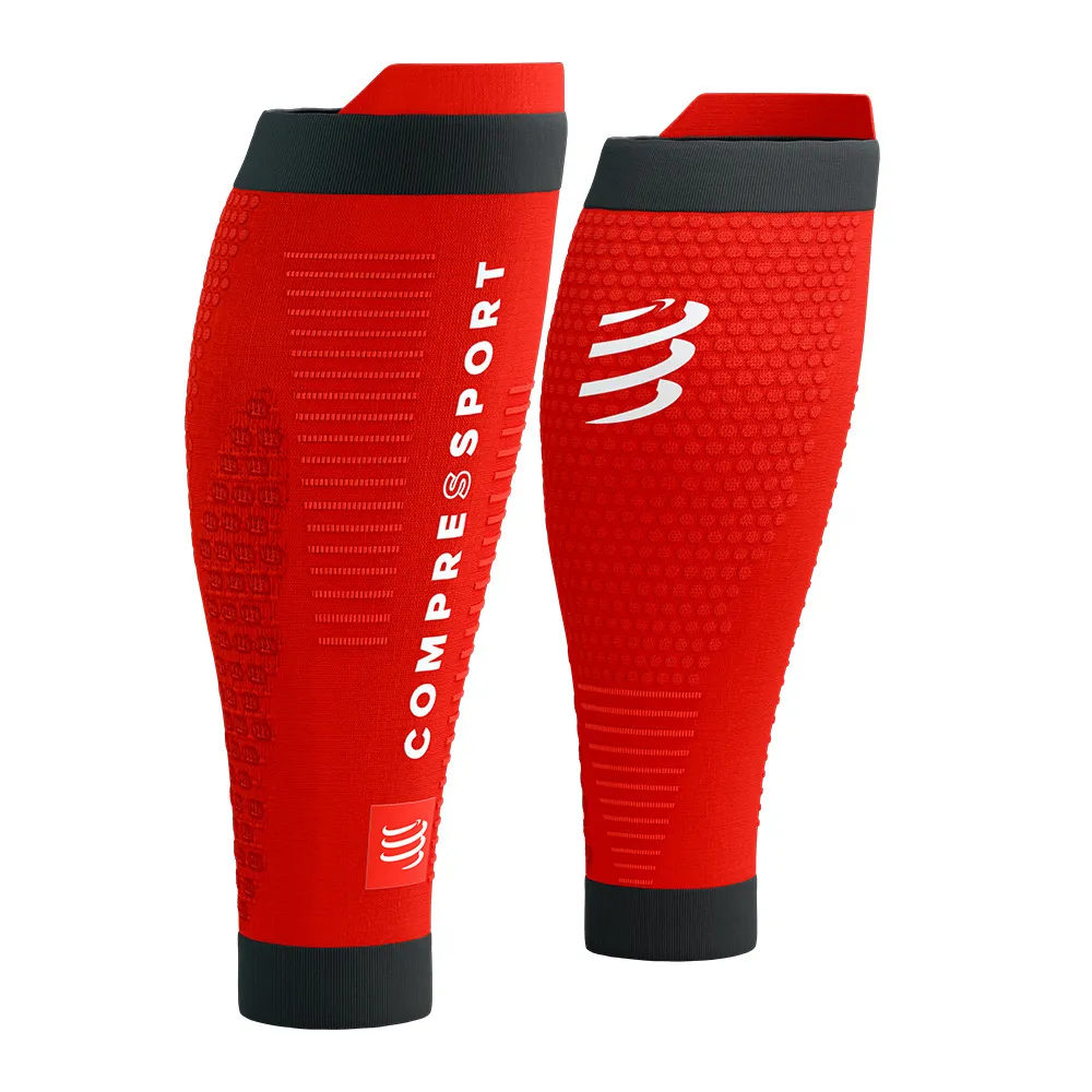 Compressport R2 3.0 - Manchons red/black