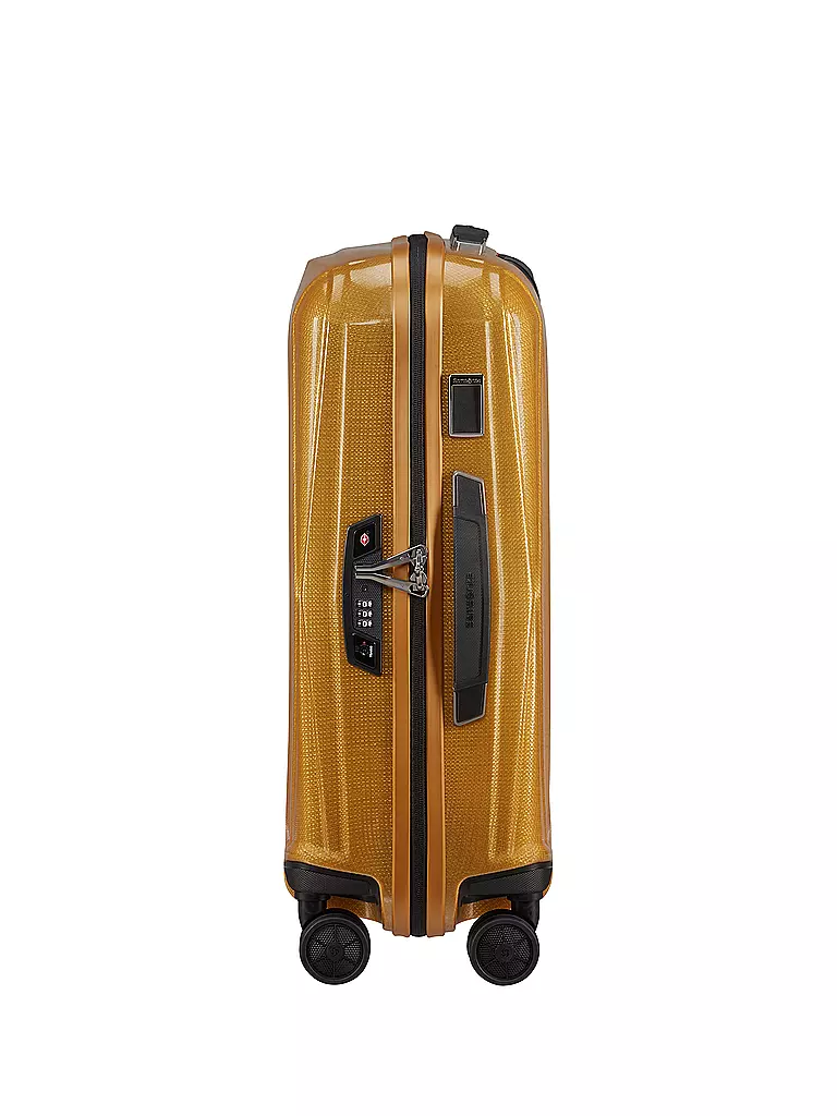 SAMSONITE Trolley 55cm erweiterbar MAJOR-LITE SPINNER saffron yellow gelb