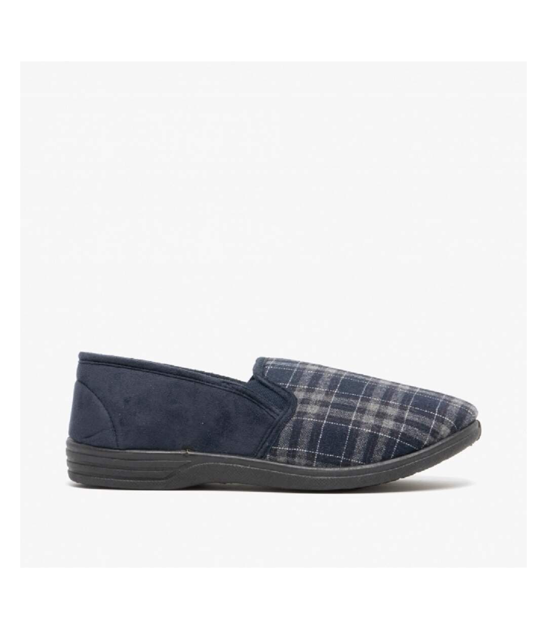 Zedzzz Harley - Chaussons à carreaux - Homme (Bleu marine) - UTDF821