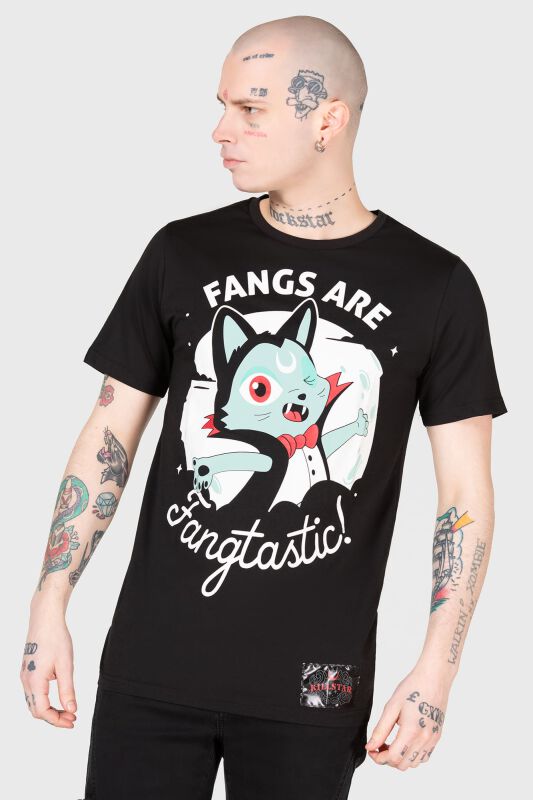 Fangtasy T-shirt | THE VAMPURR by KILLSTAR T-Shirt Manches courtes