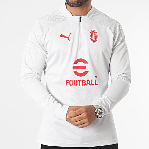 Tee Shirt Manches Longues AC Milan Training 772241 Gris