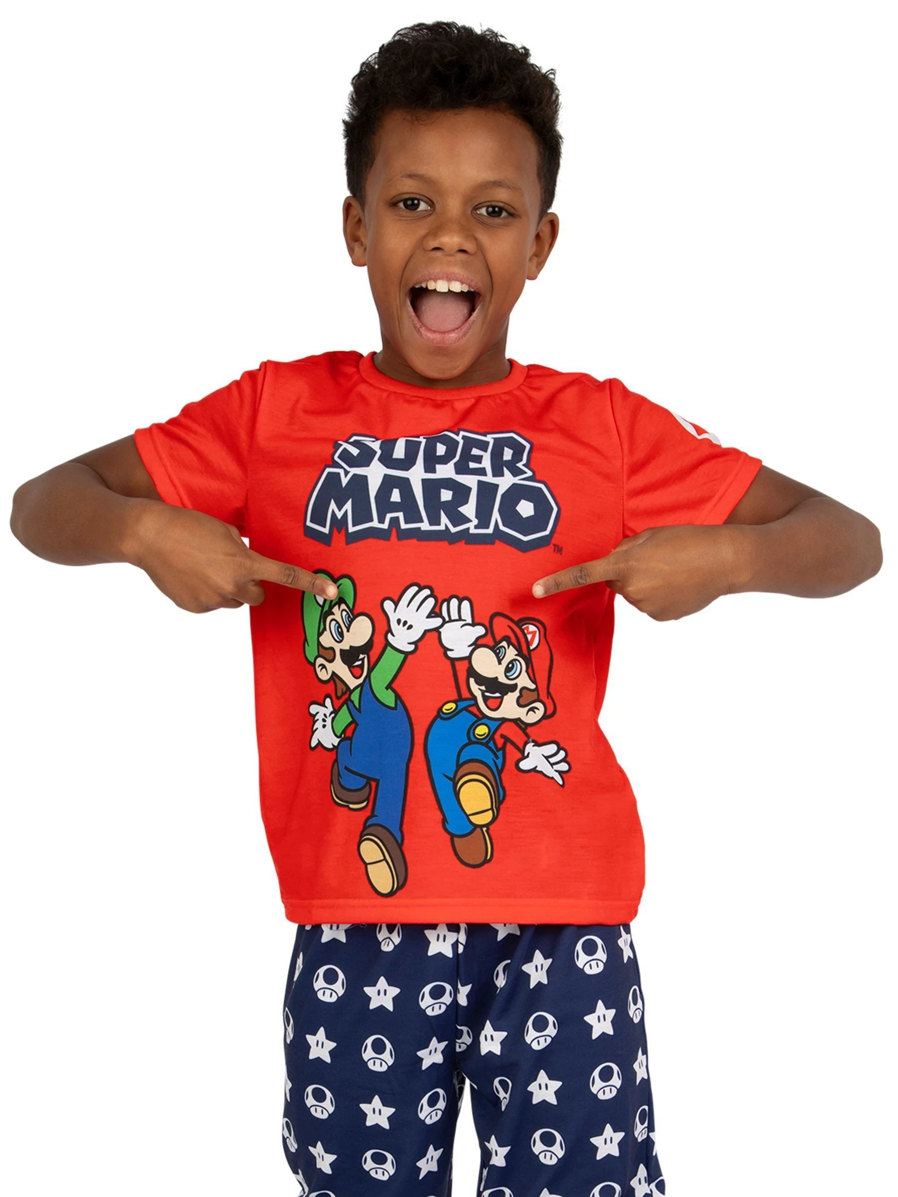 Character Super Mario pyjama