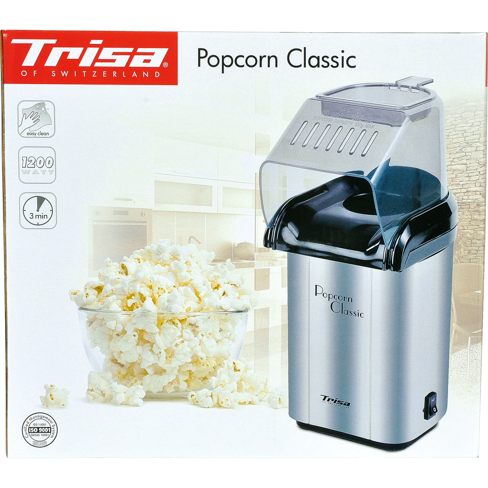 Trisa Popcorn Classic Chrom