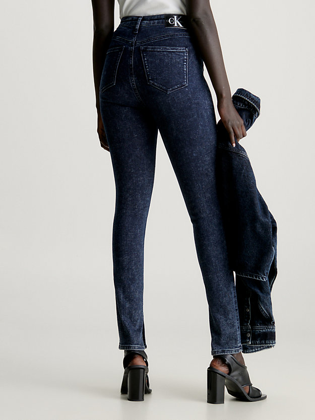 Calça jeans skinny de cintura alta