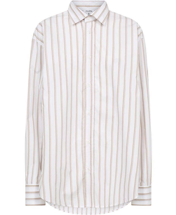 Filippa K Classic Poplin Shirt Light brow