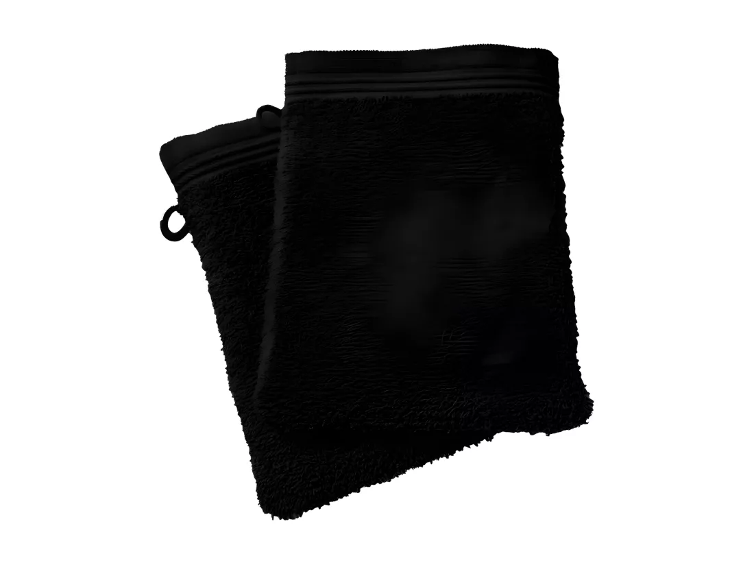 Lot de 2 gants de toilette 