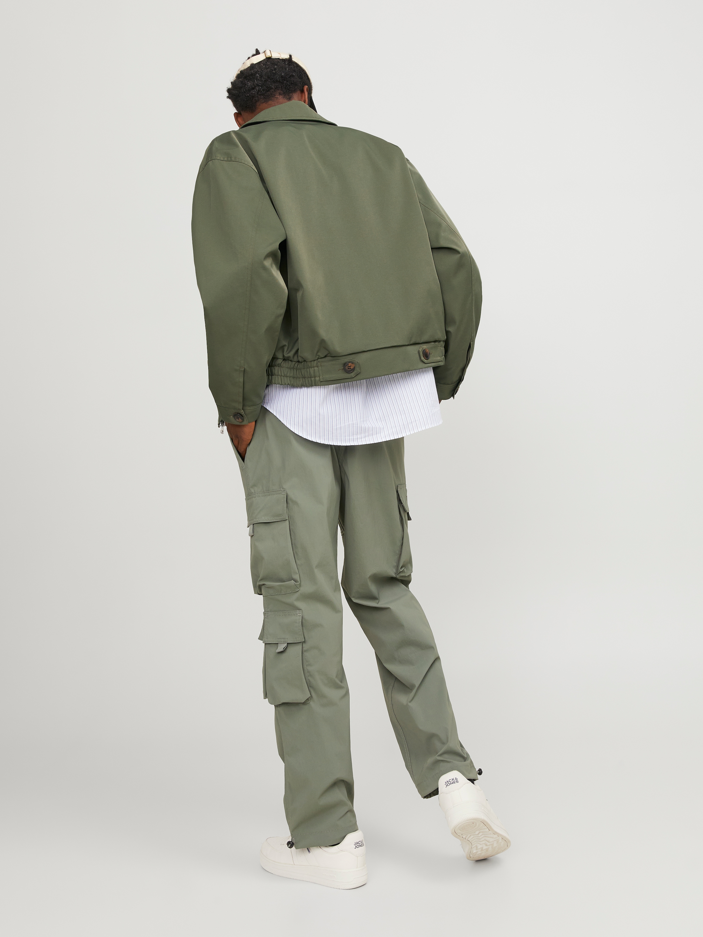 Jack & Jones Outdoorjacke »JORSANTORINI HARRINGTON JACKET SN«