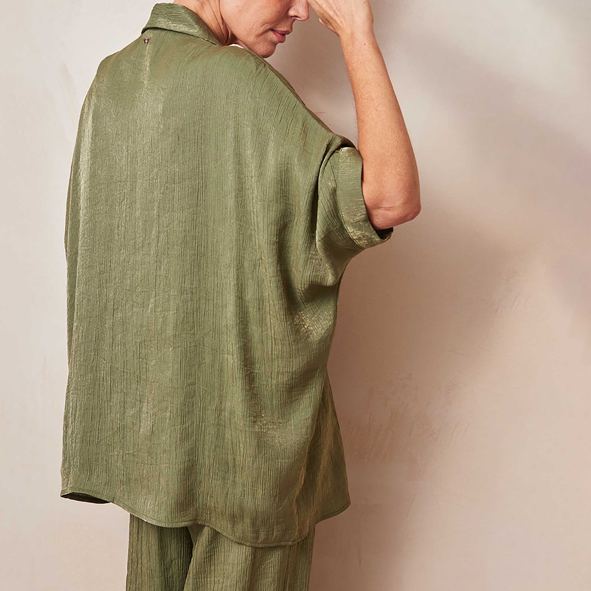 Kimono Femme kaki