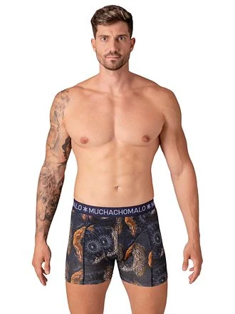 Muchachomalo Boxershorts 3-Pack Circle Of Life U-CIRCLEOFLIFE101-Print/Print/Blue kopen