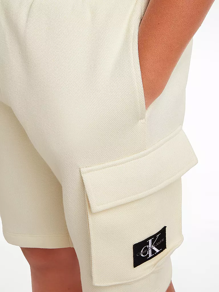 CALVIN KLEIN JEANS Jungen Cargoshorts  beige