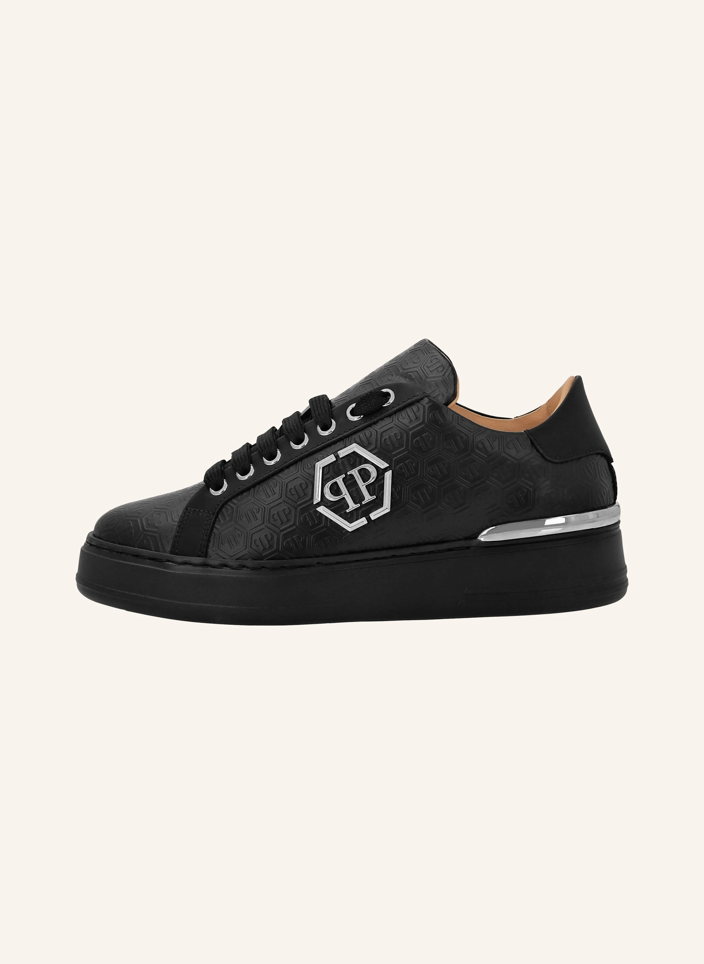 PHILIPP PLEIN Leder Sneaker MONOGRAM