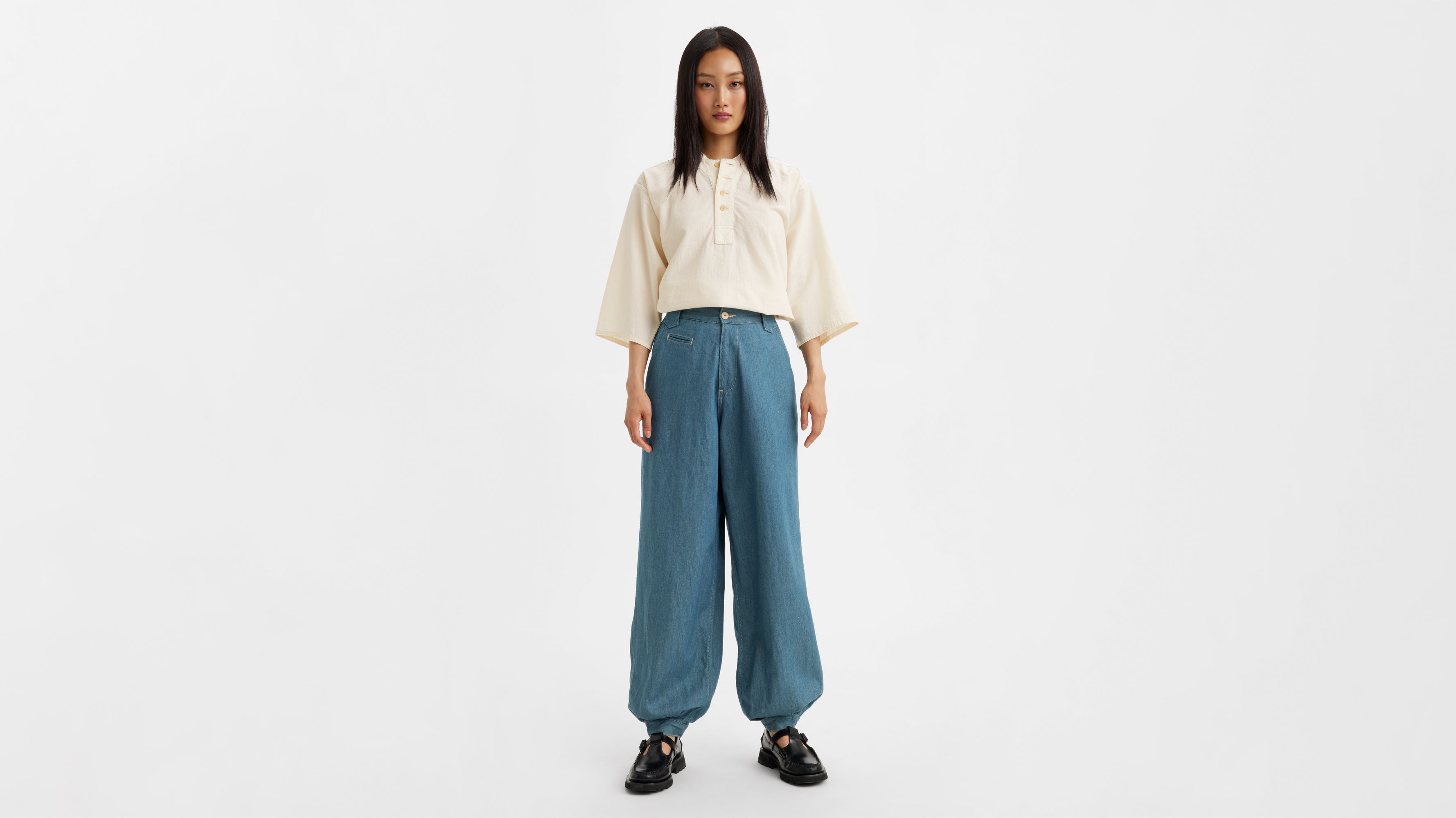 Pantalon cintré Denim Family Levi's® Made & Crafted® - Blue Indigo Rinse - Bleu