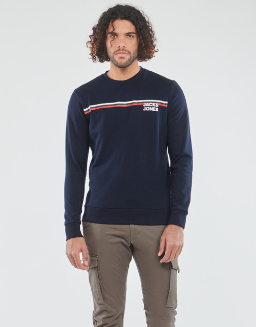 Jack & Jones - JJATLAS SWEAT CREW NECK - Marine