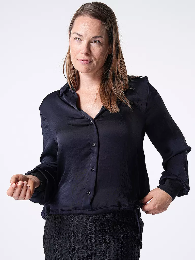 MARC CAIN Bluse  dunkelblau