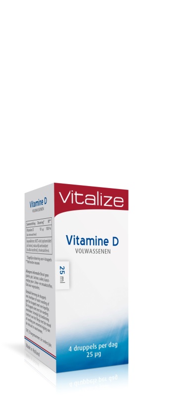 Vitalize Vitamine DDruppels Volwassen 25ml