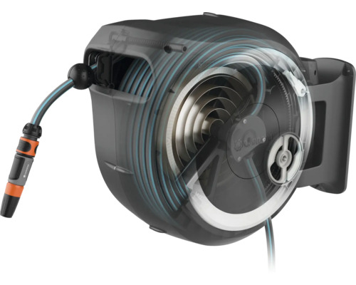 GARDENA RollUp M/L wandslangbox exclusief incl. Classic multidouche