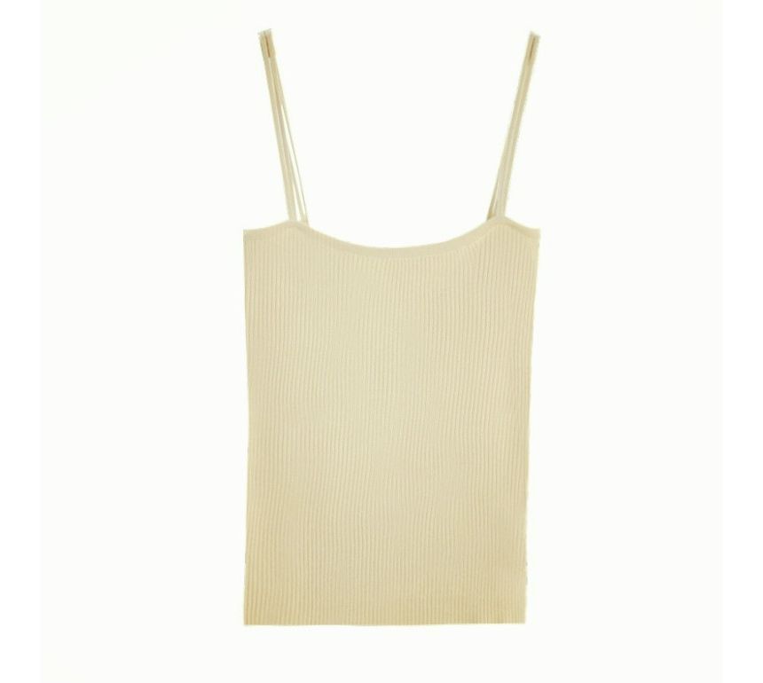 Onipixiy - Gebreide crop top met vierkante hals