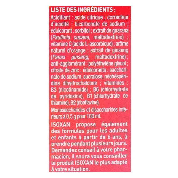 Isoxan Actiflash 28 comprimés effervescents