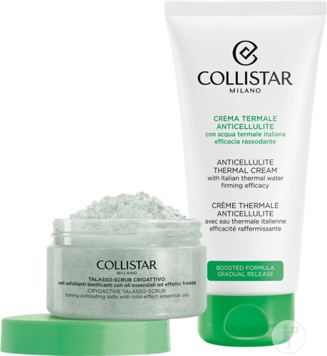 Collistar Talasso-Scrub Cryo-Actif 150g + Crème Thermale Anticellulite 175ml