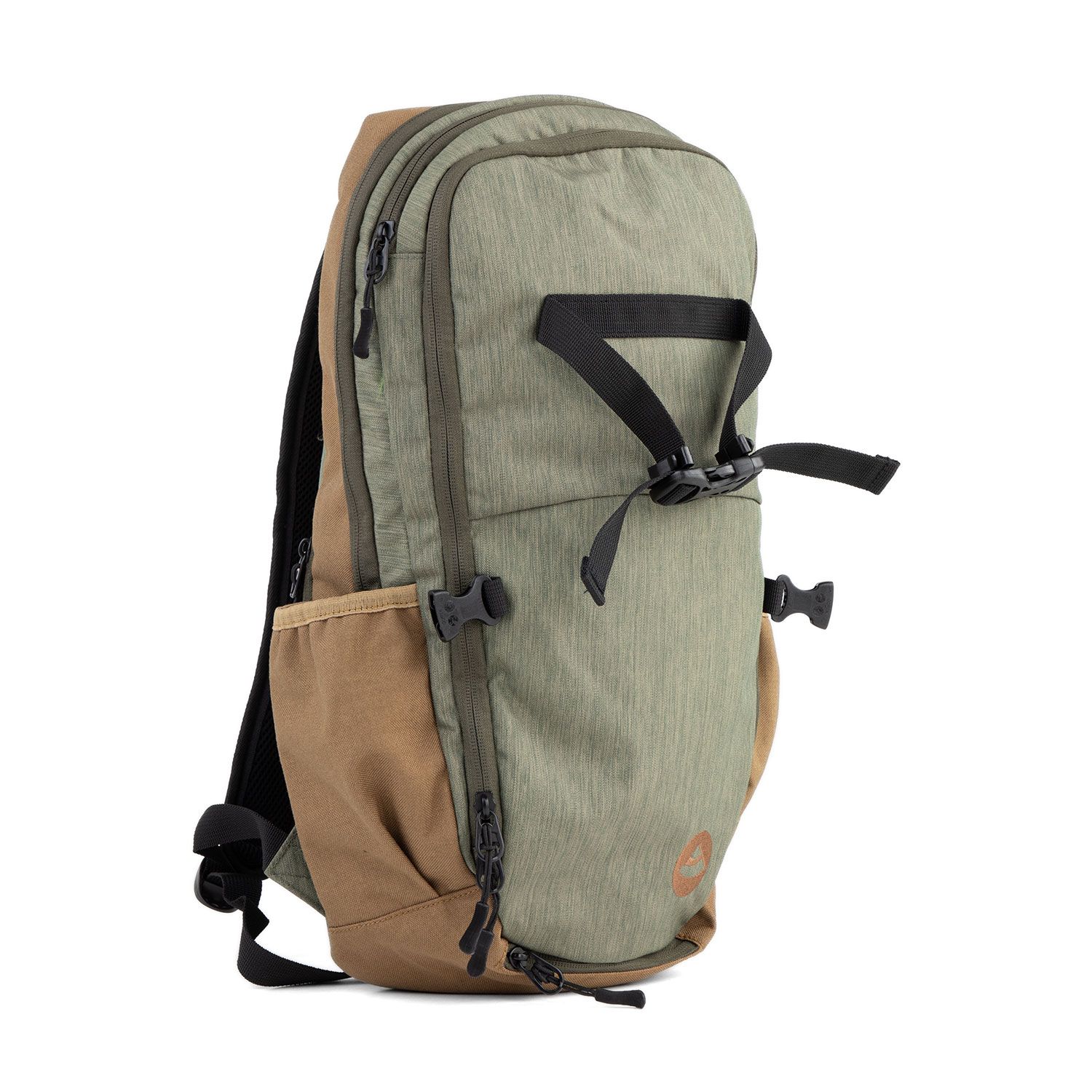 bodhi Yogi Daypack Rucksack, grün-braun