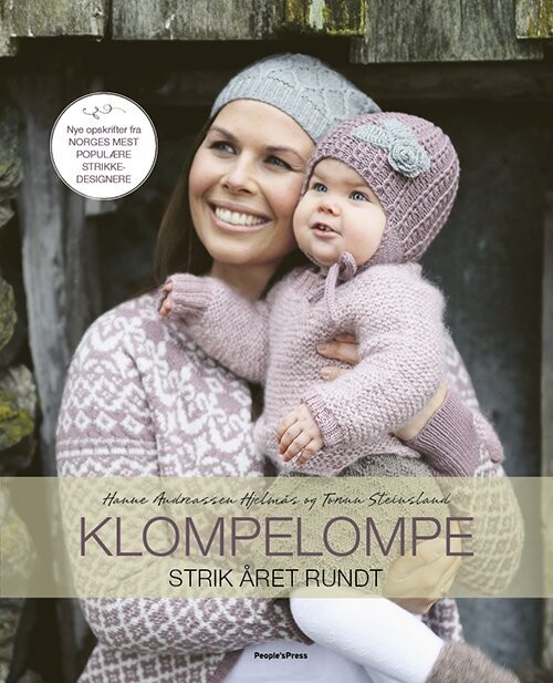 Klompelompe - Strik Året Rundt - Hanne Andreassen Hjelmås - Bog