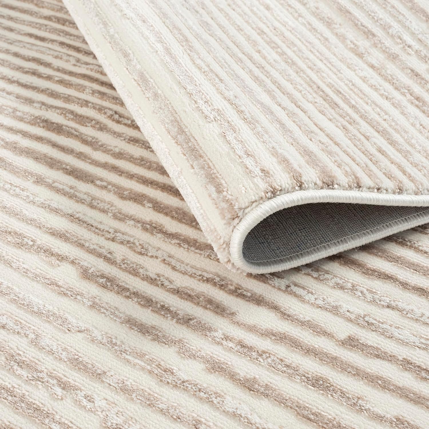 SANAT Hera Teppiche für Wohnzimmer, Geeignet für Flur, Esszimmer, Schlafzimmer, Küche und Kinderzimmer Öko-Tex 100 Zertifizier - Beige, 200 x 280 cm