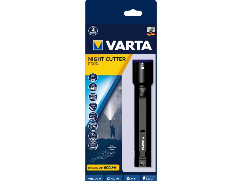 Varta Taschenlampe Night Cutter F30R Taschenlampe