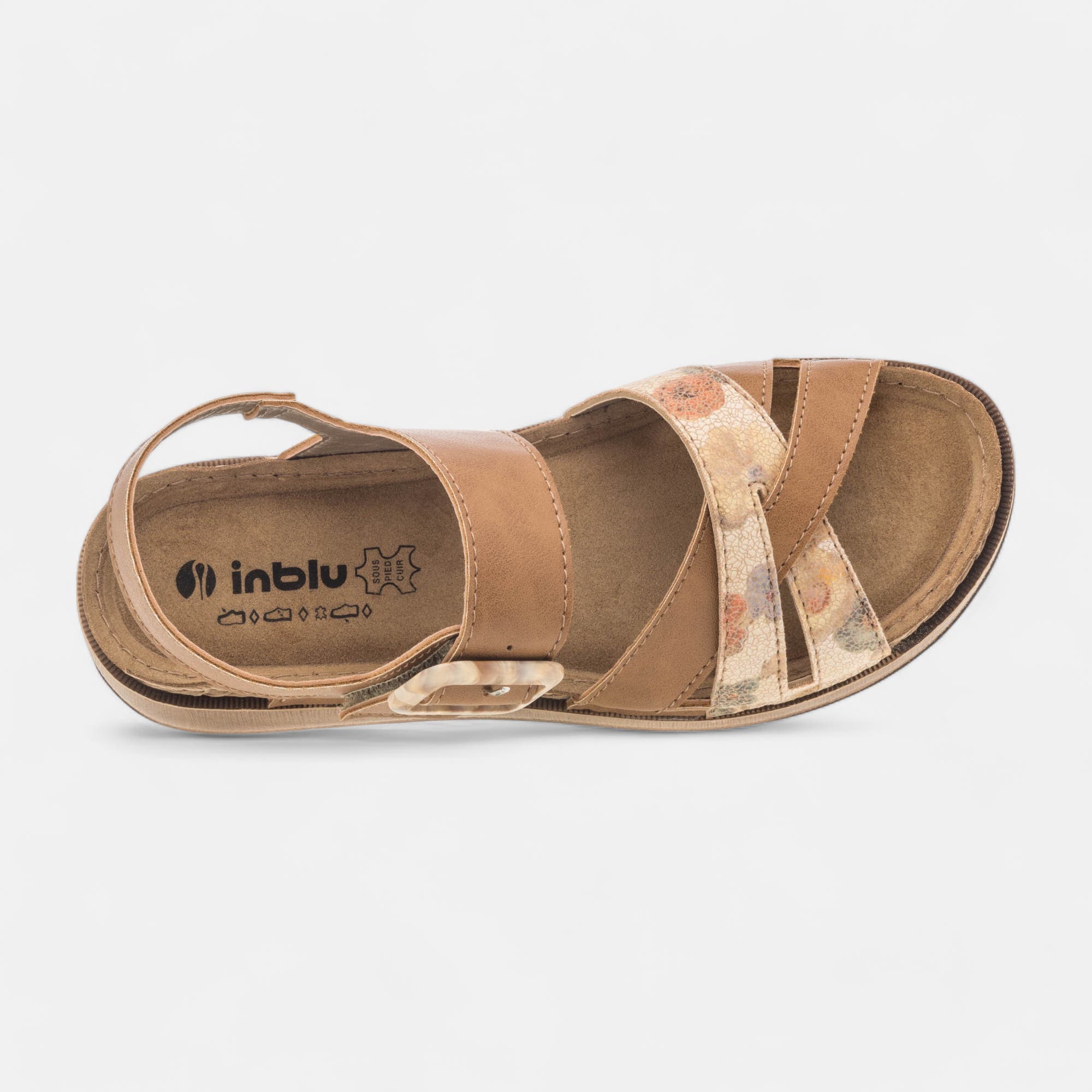 Sandales Femme camel