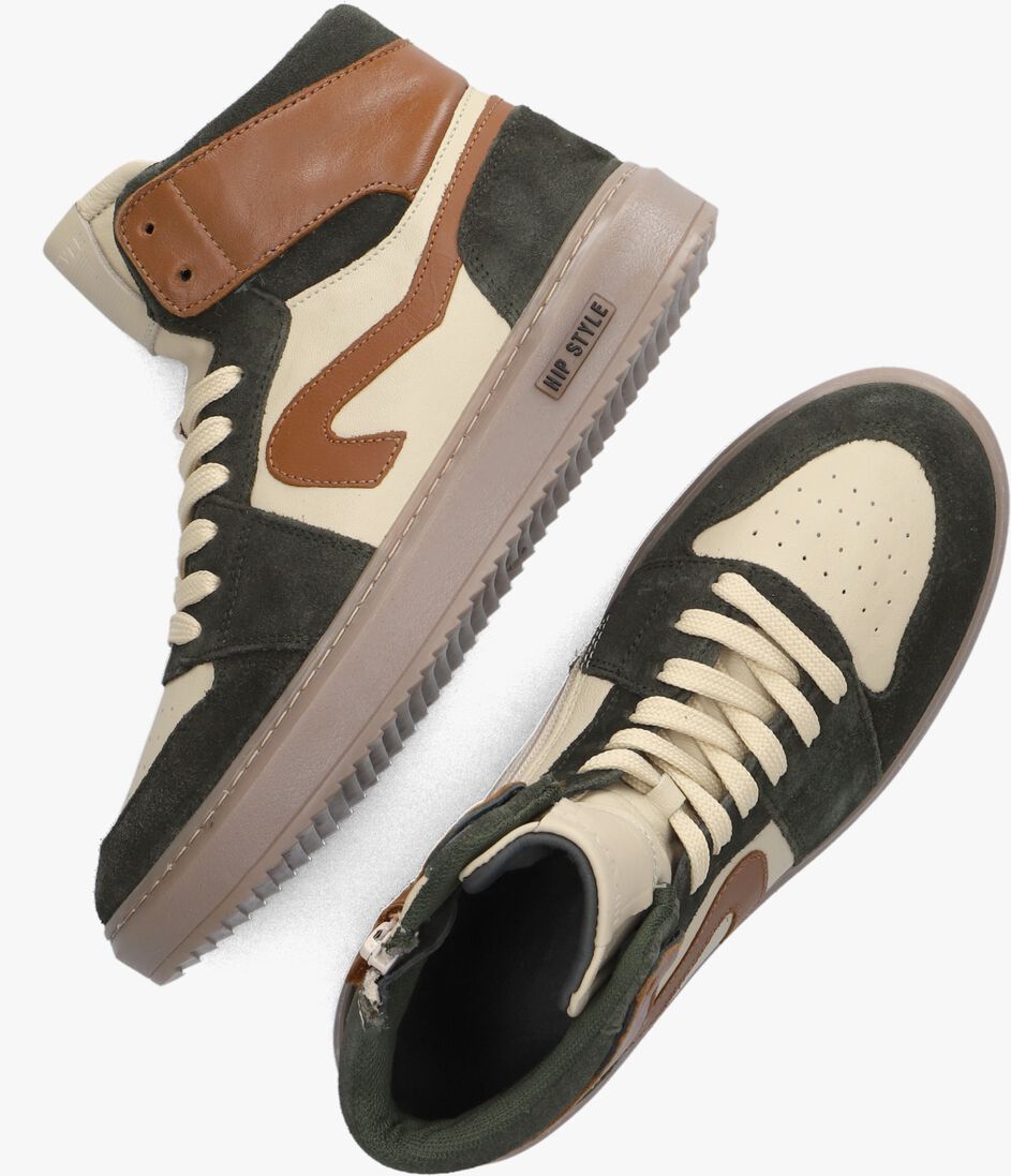 HIP groene hip hoge sneaker h1665