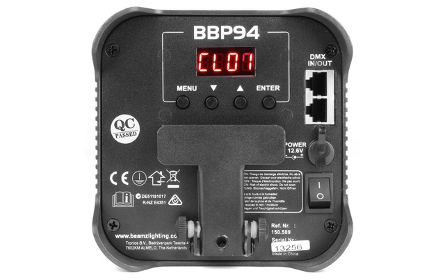 BeamZ Discolicht »BBP94 Uplight Par«