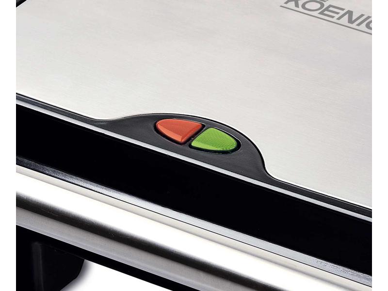Koenig Kontaktgrill Panino 1500 W Sandwichgrill