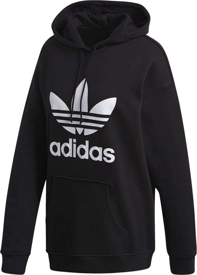 adidas Trefoil hættetrøje Sort