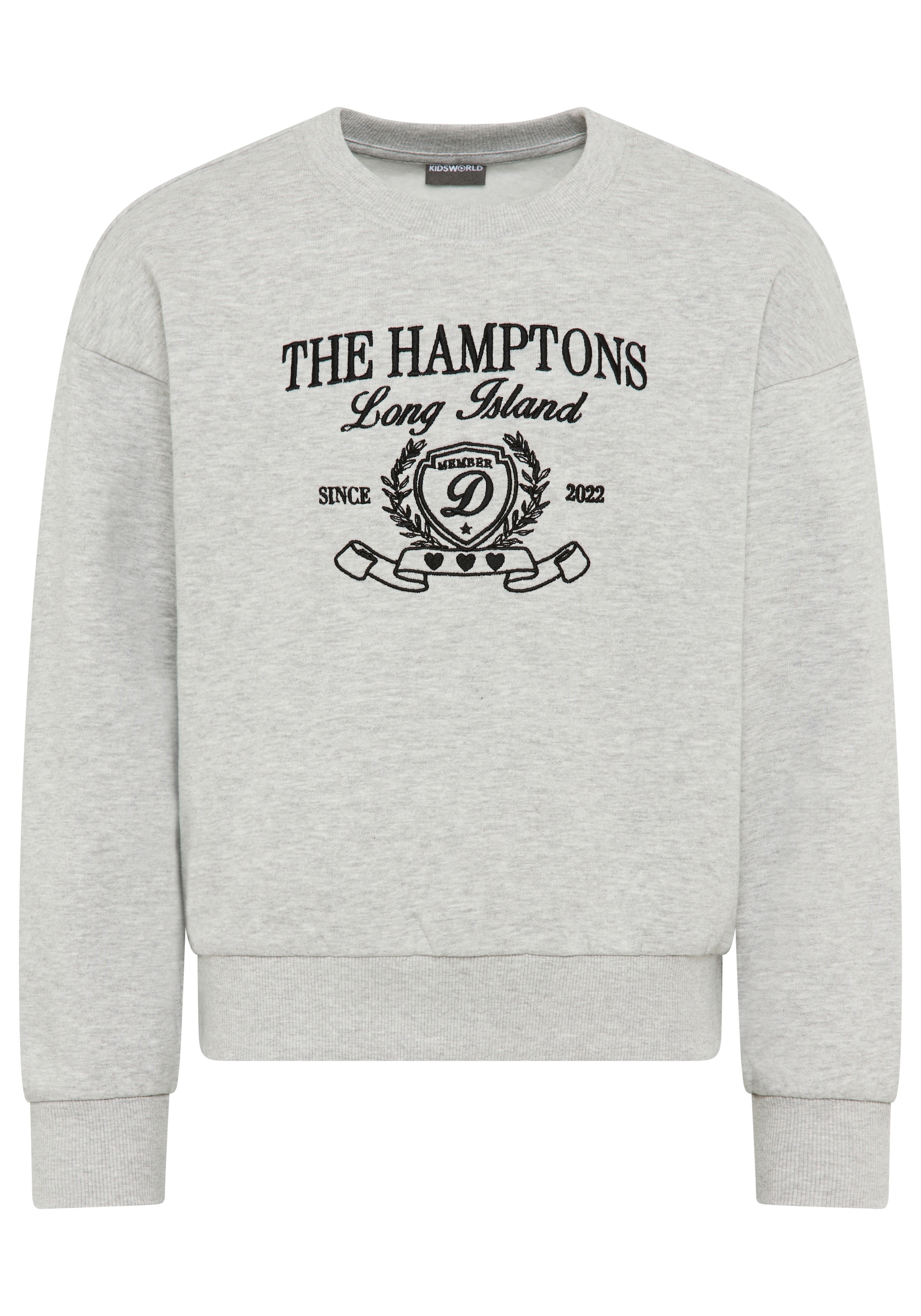 KIDSWORLD Sweatshirt »Sweatshirt mit hochwertiger Stickerei«, Mit grosser Stickerei
