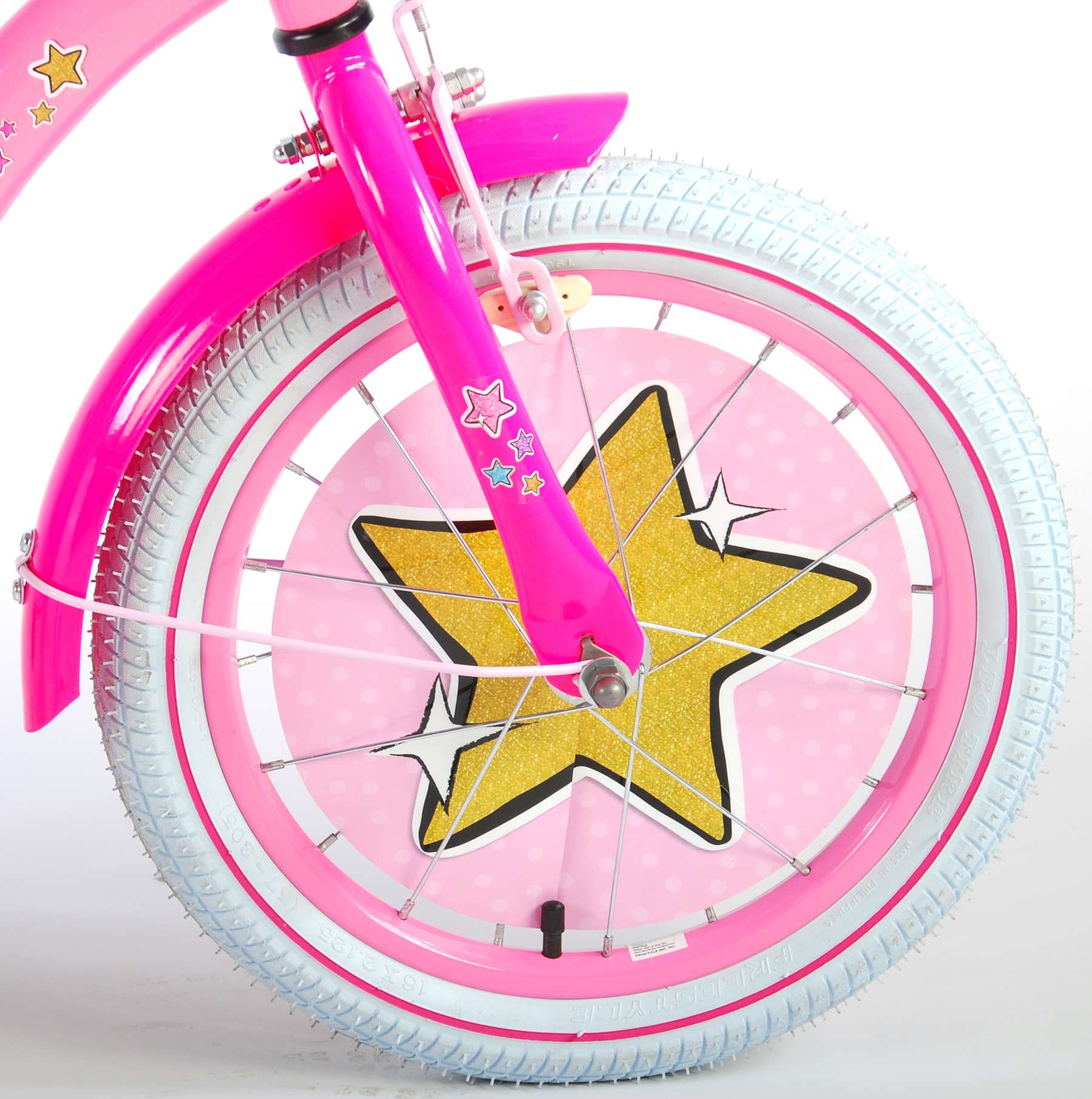 TPFSports LOL Surprise Kinderfahrrad - Mädchen - 16 Zoll - 2 Handbremsen - Pink
