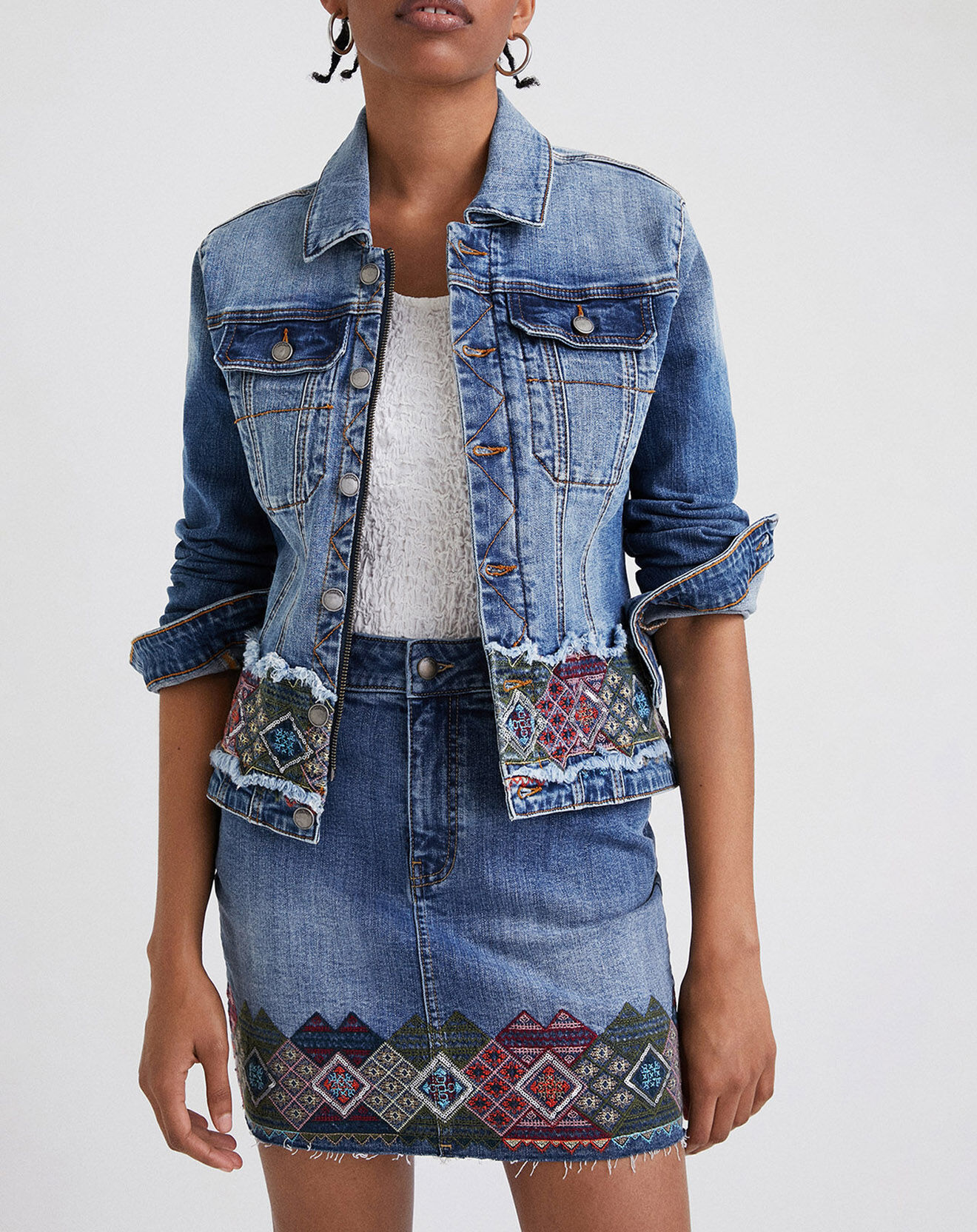 Desigual Veste en jean Lylou denim