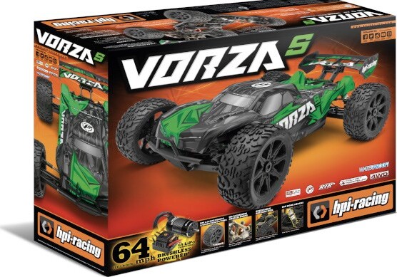 Hpi Racing - Vorza S Truggy Flux Fjernstyret Bil - Hp160182