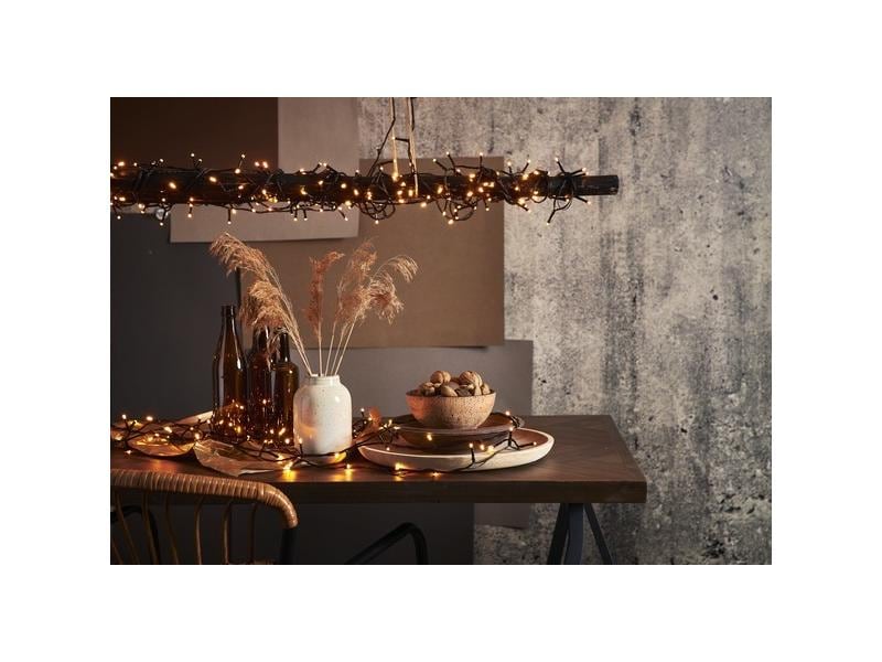 Star Trading LED Lichterkette Golden 3.6 m, 180 LEDs Lichterkette für den Aussenbereich