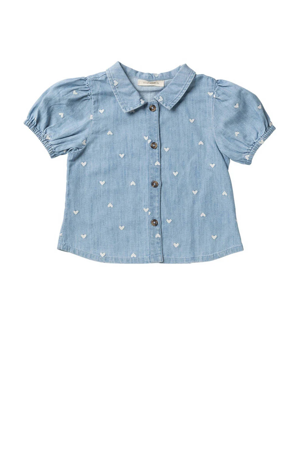 Your Wishes blouse blauw