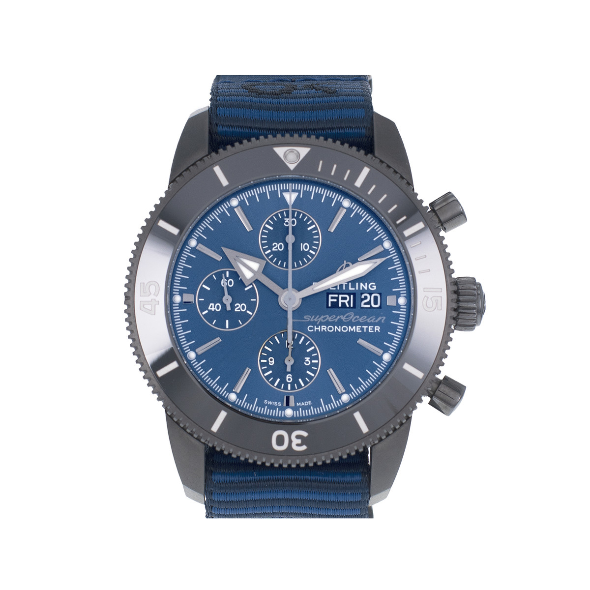 Montre d'occasion BREITLING superocean  homme automatique