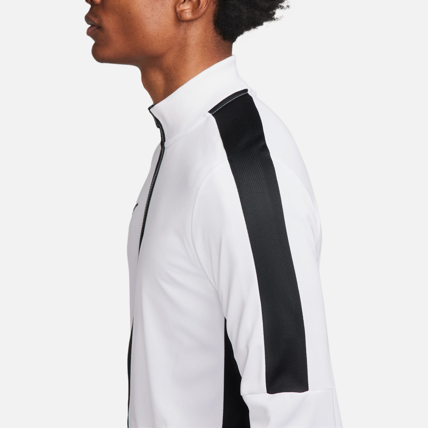 Nike Dri-FIT Academy 23 Trainingsjack Full-Zip Wit Zwart