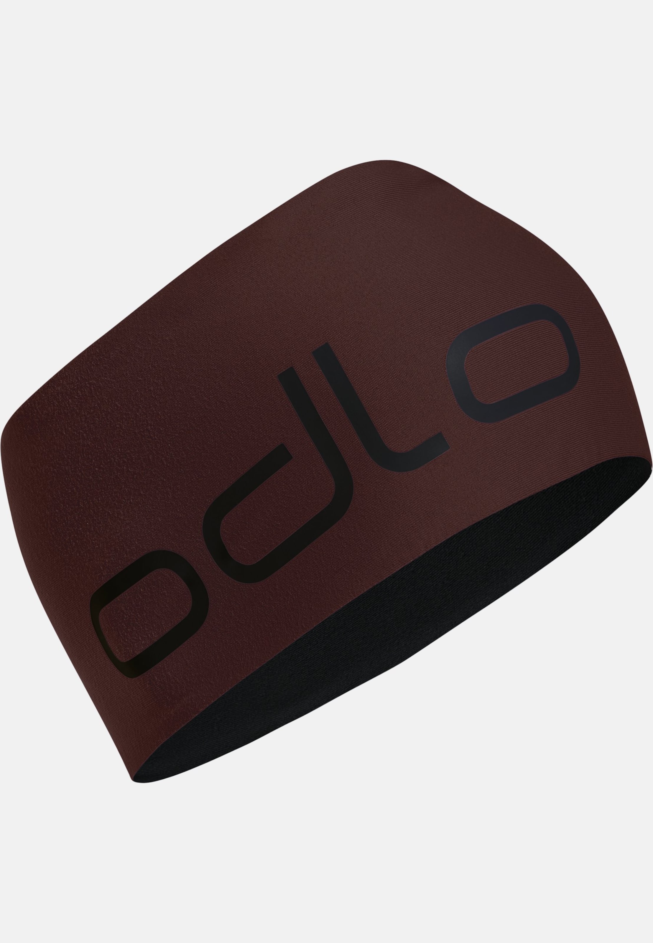 Reversible Wende-Stirnband in fudge - black