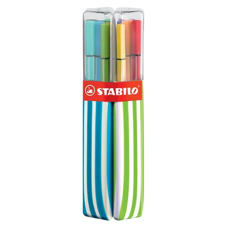 Premium-Filzstift - STABILO Pen 68 - 20er Twin Pack mit 20 verschiedenen Farben