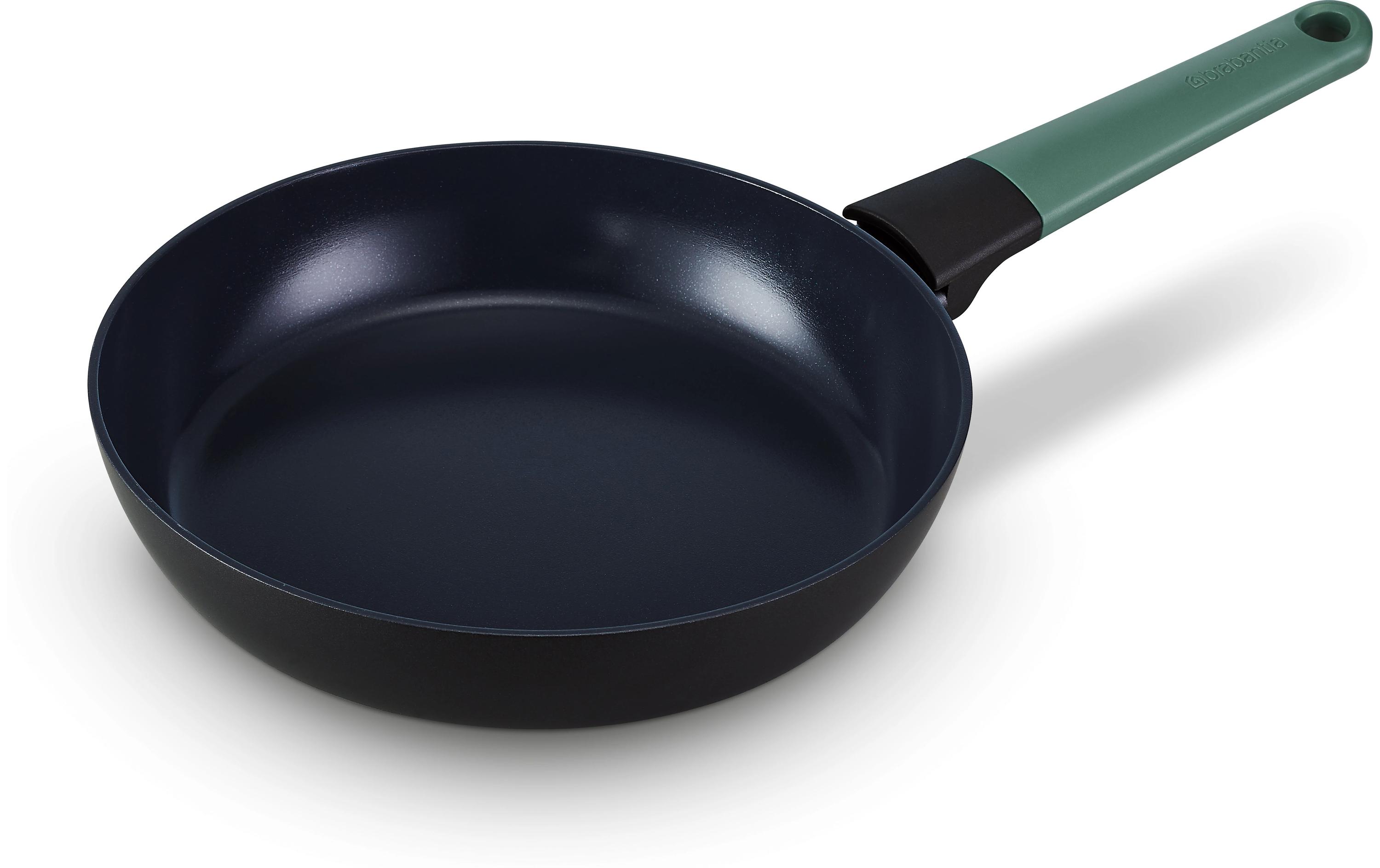 Bratpfanne Tasty+ 24 cm, Schwarz/Fir GreenPfanne zum Braten mit Antihaftbeschichtung