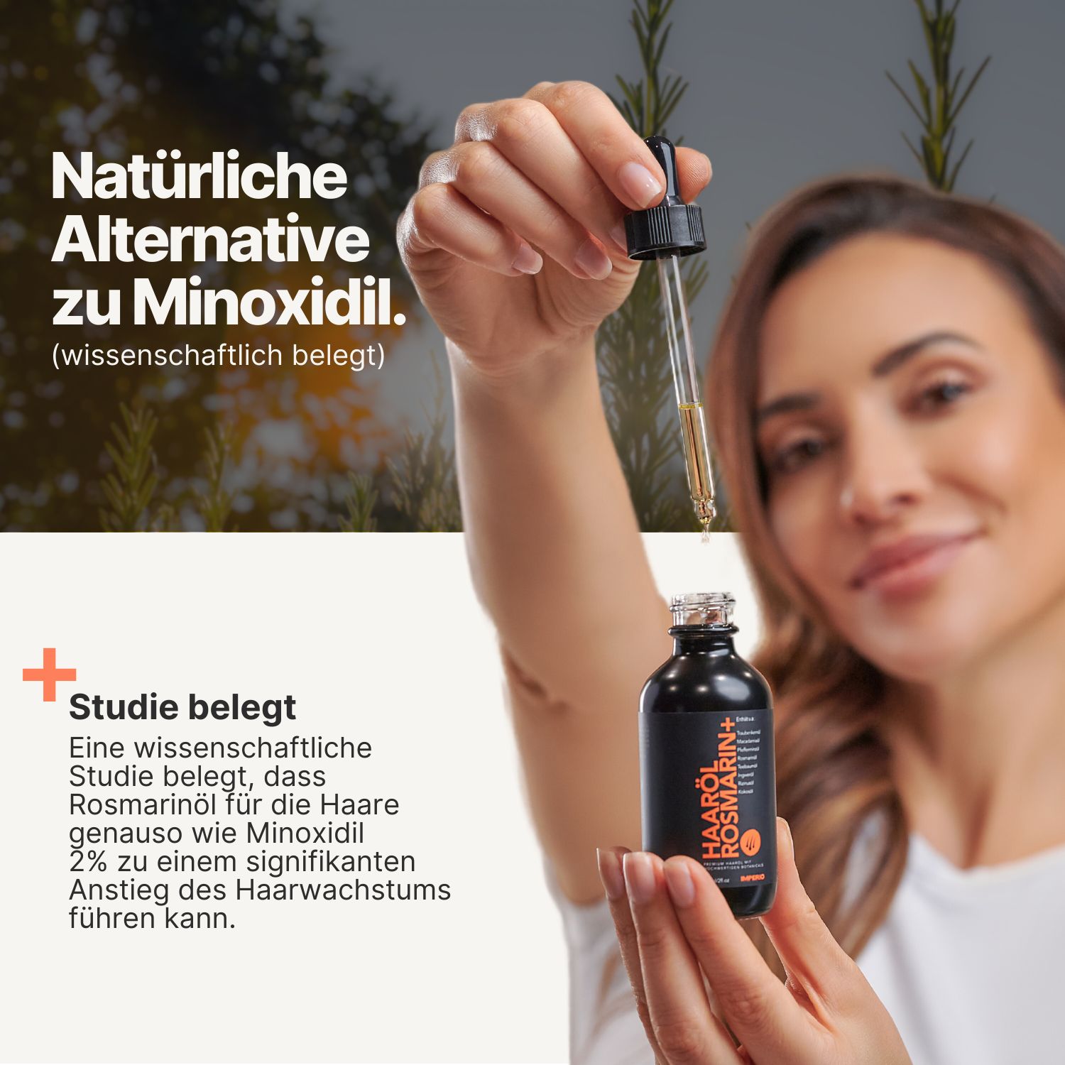 IMPERIO® Haaröl Rosmarin+ revitalisierendes Haaröl für mehr Haarwachstum