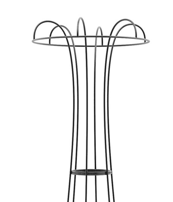 Dehner Premium Metall-Obelisk Maxima, schwarz