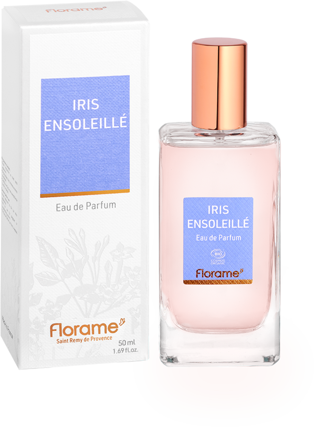 Florame  Eau de Parfum Iris Ensoleillé (Sonnige Iris), 50 ml