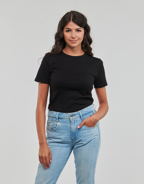 Petit Bateau - MC COL ROND - Noir