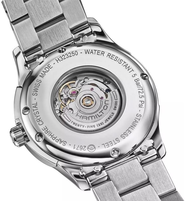 Hamilton - Jazzmaster H32315141 - Horloge - Roestvrijstaal - Metalen Band