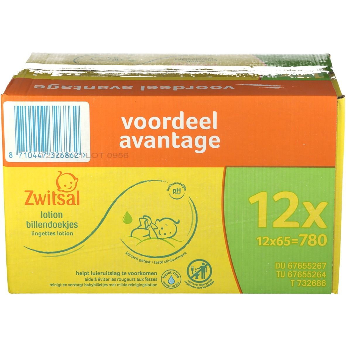 Zwitsal Baby Lotion Tücher