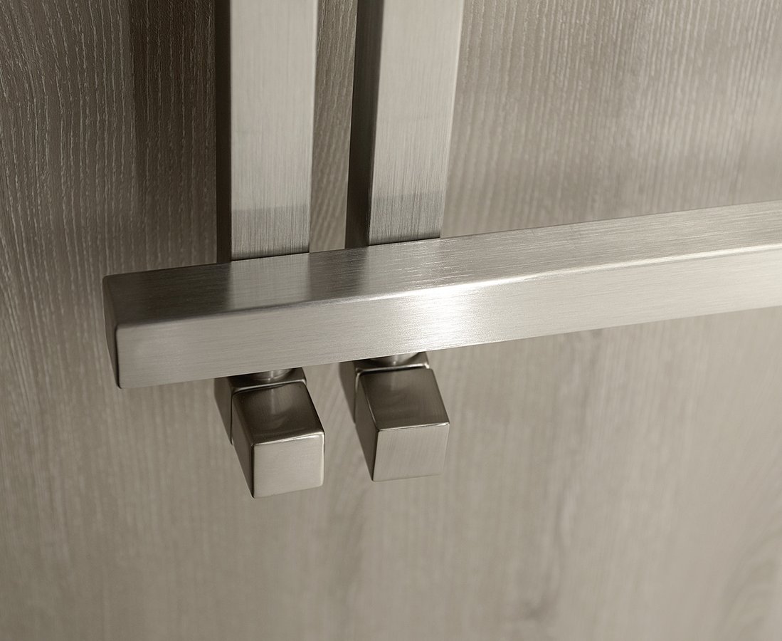 Sapho Sierra handdoekradiator RVS 50x100cm 213W
